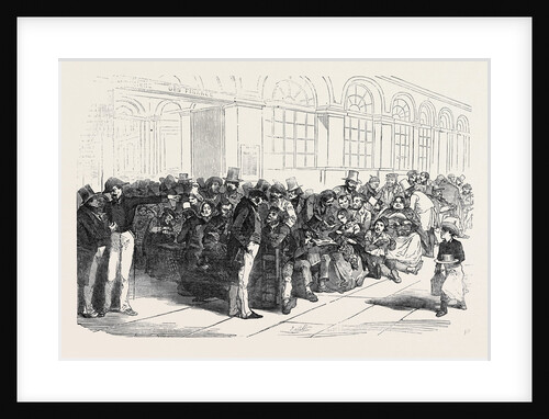 The French Loan: Scene at the Hotel of the Minister of Finance, Rue De Rivoli, Paris by Anonymous