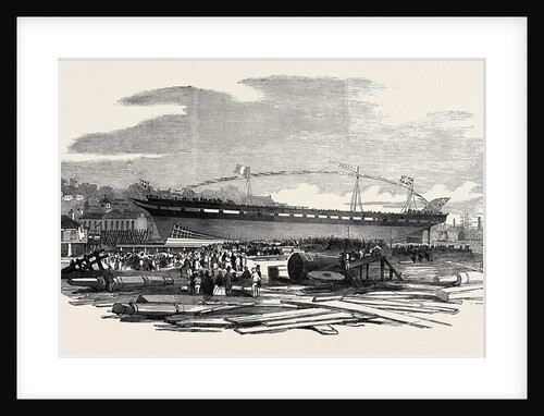 Launch of the Araxes at Bristol by Anonymous