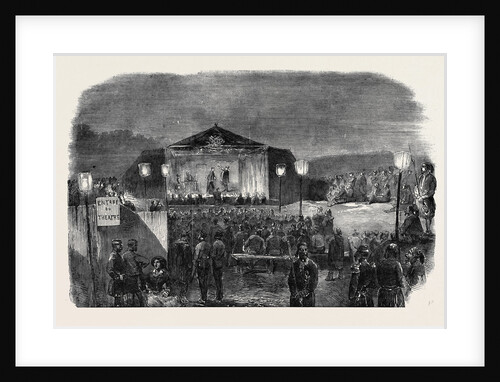 Theatre Des Zouaves, in the French Camp, Before Sebastopol by Anonymous