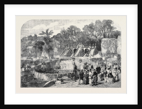 St. Cloud, the Residence of Her Majesty, the Cascade by Anonymous
