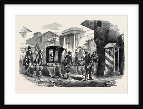 Lady Redcliffe Visiting the Wounded in the Hospital at Scutari by Anonymous