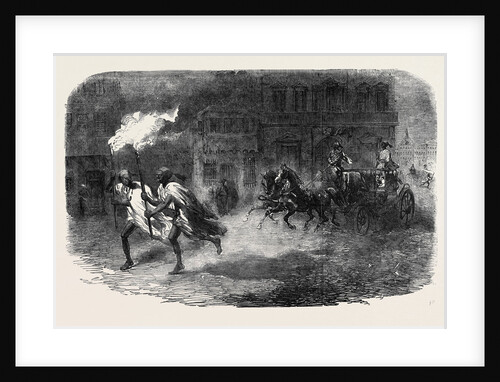 Street in Alexandria, by Night by Anonymous