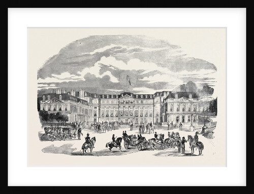 Arrival of Her Majesty at the Palace of St. Cloud by Anonymous