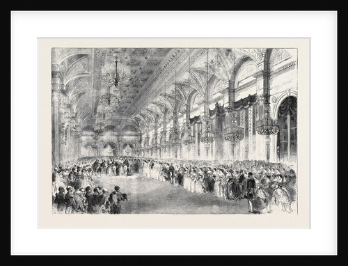 Her Majesty's Visit to France. Grand Ball at the Hotel De Ville by Anonymous