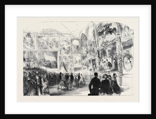 The Queen's Visit to France. Her Majesty at the Exposition Des Beaux Arts by Anonymous