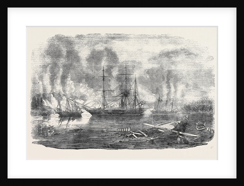 The Bulldog and Starling Intercepting Trading Vessels by Anonymous