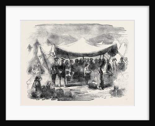 The War in the Crimea: Croats' Camp at Balaclava by Anonymous