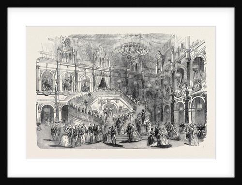 Her Majesty's Visit to Paris, Grand Ball at the Hotel De Ville, the Court Louis Xiv by Anonymous