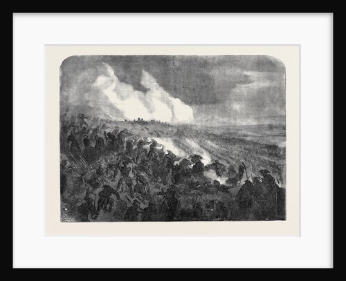 The Battle of the Tchernaya, the Attack Upon the Sardinian Picket by Anonymous