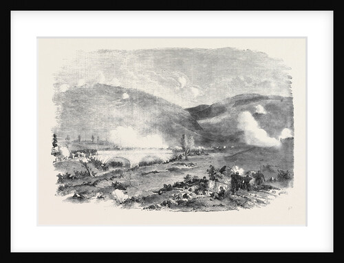 The Battle of the Tchernaya, the Conflict on Traktir Bridge by Anonymous