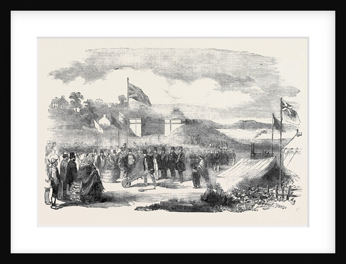 Sir James Graham Commencing the Silloth Railway, Friday, 31 August, 1855 by Anonymous