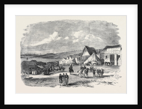 The French Camp at Kamiesch, Rue Napoleon by Anonymous