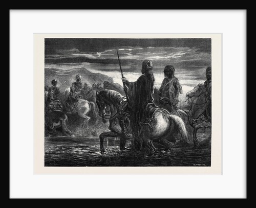 The Passage of the Ford, by Decamps; Le Passage Du Gué by Anonymous