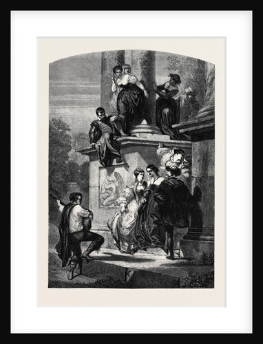 The Strolling Musician, by Baron; Le Musicien Ambulant by Anonymous