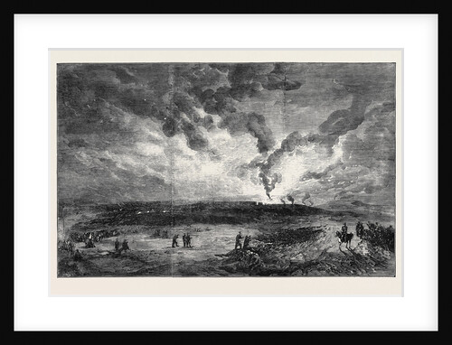 Burning of the Santa Maria Frigate in Sebastopol Harbour by Anonymous