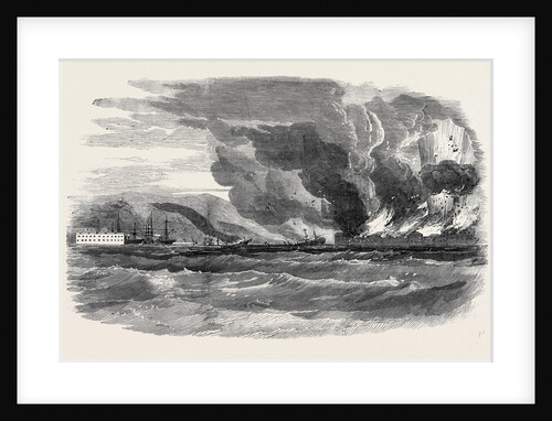 Sebastopol, September 9, Fort Alexander on Fire by Anonymous