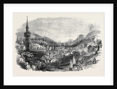 Town of Bagtcheserai, One of the Capitals of the Crimea, and Headquarters of the Russians by Anonymous
