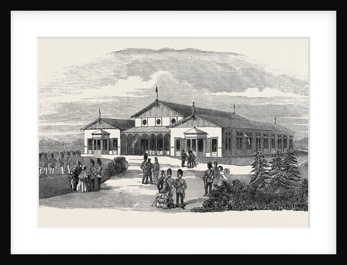 The Royal Aldershott Club House by Anonymous