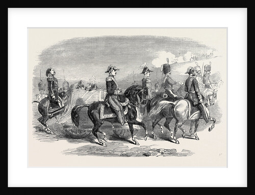 Sketch of the Funeral of the Late Lord Raglan in the Crimea by Anonymous