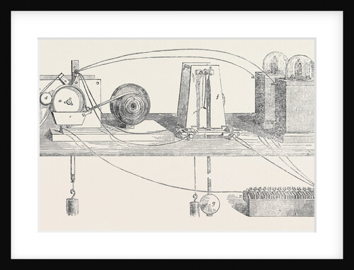 Mediterranean Electric Telegraph, Apparatus for the Automatic Recording of the Velocity Experiments by Anonymous
