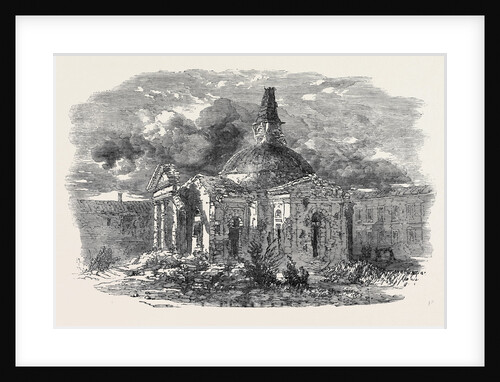 The Church of Peter and Paul, in Sebastopol, Showing the Effect of the Shot and Shell by Anonymous