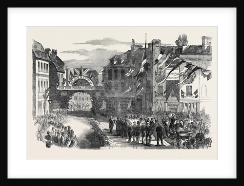 Reception of Viscount Palmerston at Romsey. by Anonymous