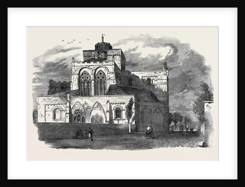 East Front of the Abbey Church, Romsey by Anonymous