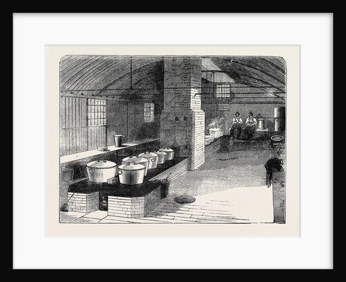 Capt. Grant's Permanent Cooking Kitchen at the Camp, Aldershott by Anonymous