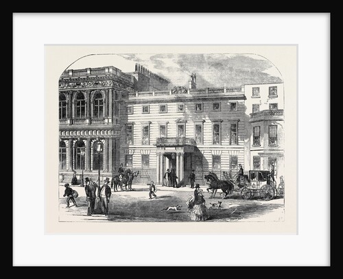 The New Office of the War Department (Buckingham House), Pall Mall by Anonymous