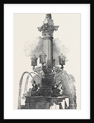 Fountain for the City of Concepcion, South America. by Anonymous