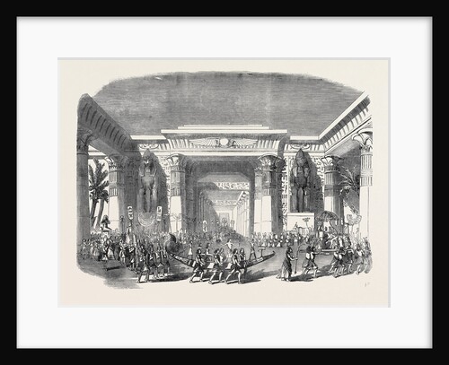 Scene from the New Egyptian Drama of Nitocris, at Drury Lane Theatre, the Coronation Procession by Anonymous
