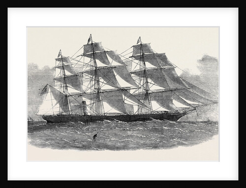 The New Screw Clipper Ship Khersonese by Anonymous