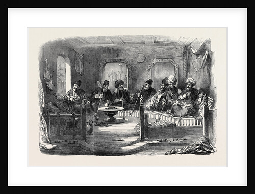 Scene in the Cafe National, at Simpheropol by Anonymous