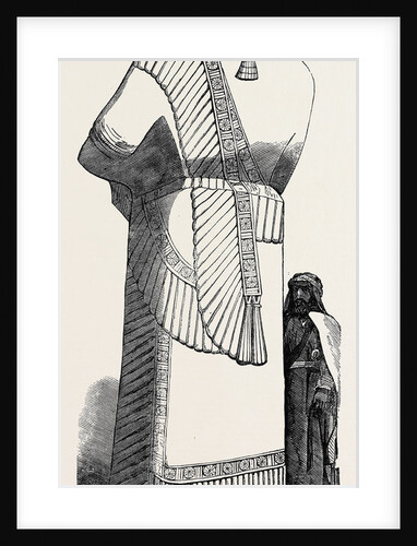 Recent Discoveries at Nineveh: Colossal Statue by Anonymous