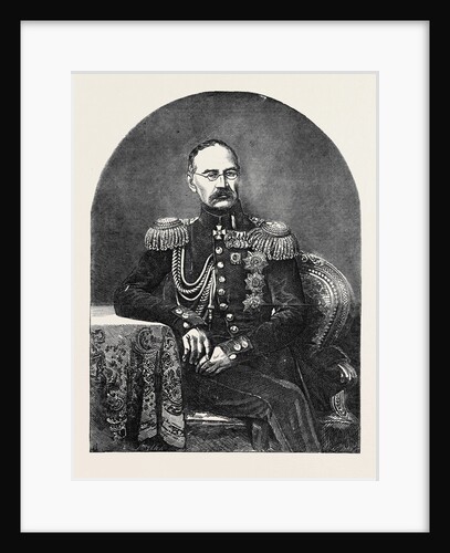 Prince Gortshakoff, Commander-in-Chief of the Russian Army in the Crimea by Anonymous