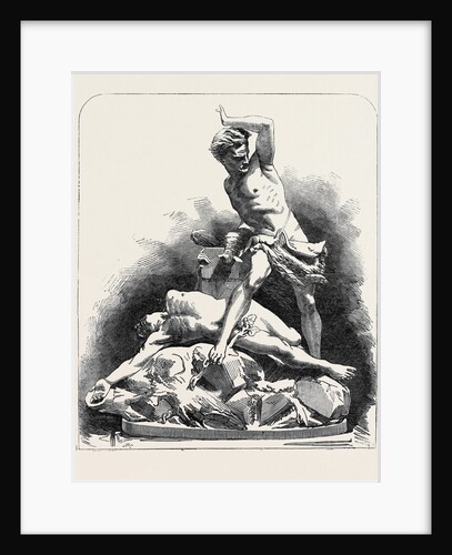 The Paris Universal Exhibition: Parian Group, Cain and Abel by Anonymous