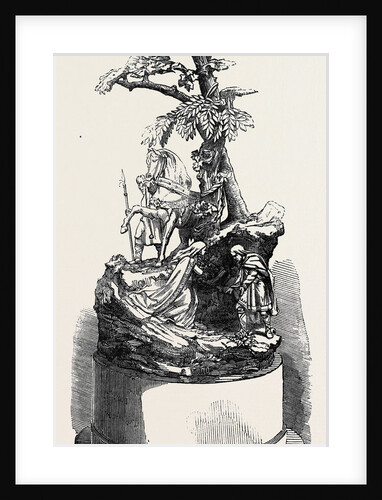 The Paris Universal Exhibition: Silver Group (Warwick Race Plate, 1855) by Anonymous