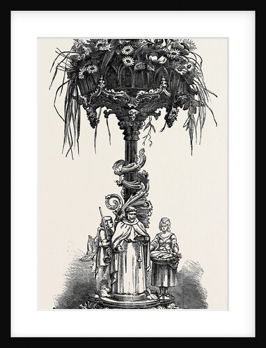 The Paris Universal Exhibition: Silver Centre-Piece by Anonymous