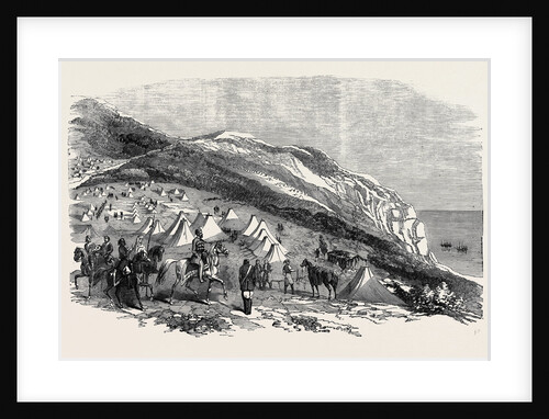 Encampment of Omer Pacha, Near Souchoum-Kaleh by Anonymous