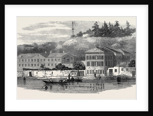 The Submarine Electric Telegraph Station, on the Bosphorus by Anonymous