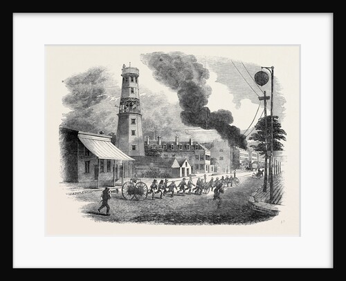 Fire Engine at Cincinnati, United States by Anonymous
