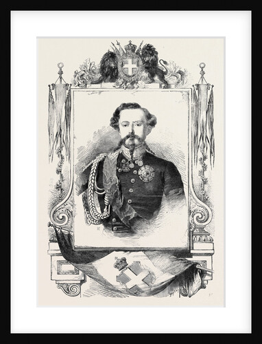 His Majesty Victor Emmanuel, King of Sardinia by Anonymous