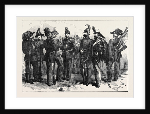 Cavalry and Infantry of the Sardinian Army by Anonymous