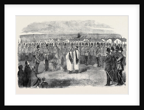 Presentation of New Colours to the West Kent Light Infantry, at Aldershott by Anonymous