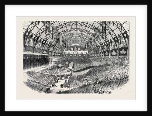 Grand Musical Fete to the King of Sardinia, in the Palace of Industry at Paris by Anonymous