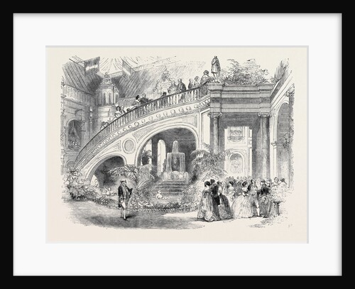 Grand Staircase at the Hotel De Ville, Paris by Anonymous