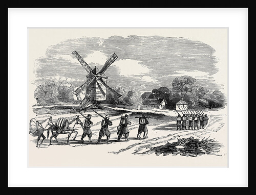 Village of Poprova, Fourteen Miles from Fort Kinburn by Anonymous