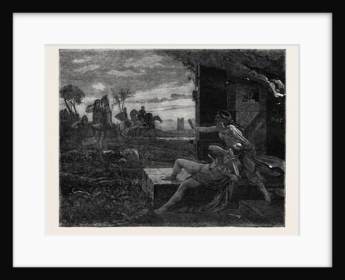 The Death of Alcibiades, the Royal Academy Historical Painting Prize by Anonymous