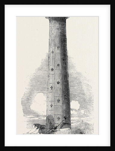 Cast-Iron Lighthouse, Constructed for the Great Isaac Rocks, Some Hundred Miles from Bermuda by Anonymous