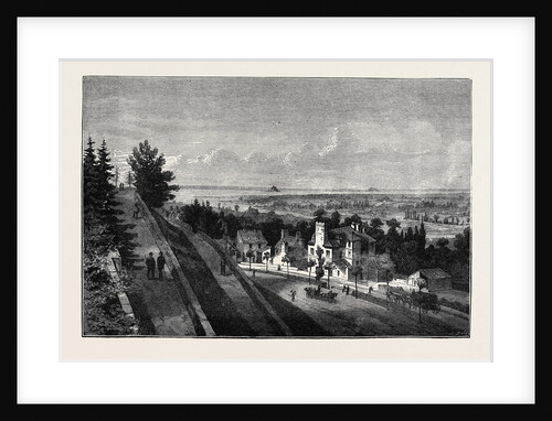 View of the Bay of Mount St. Michael, from Avranches, Normandy by Anonymous